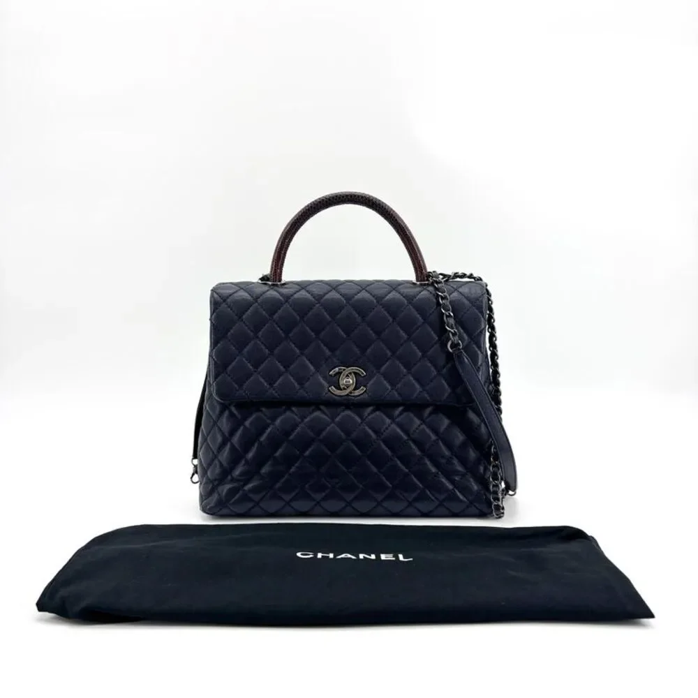 CHANEL burgundy closure length